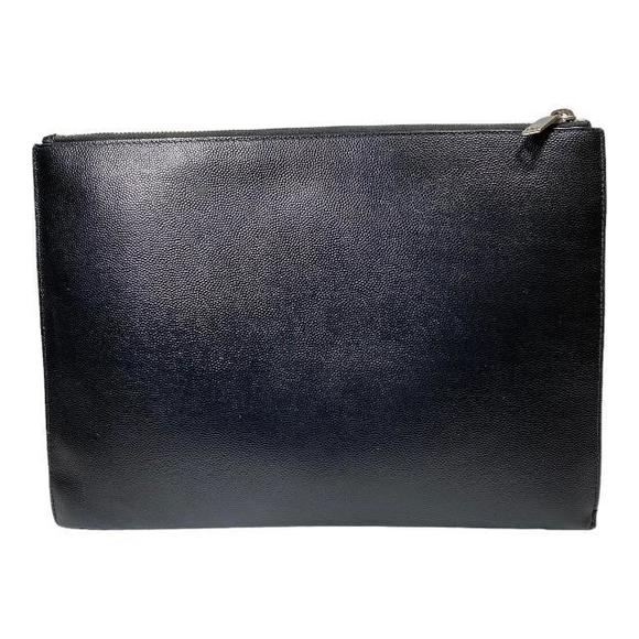 Saint Laurent Black Clutch Bag - Picture 1 of 6